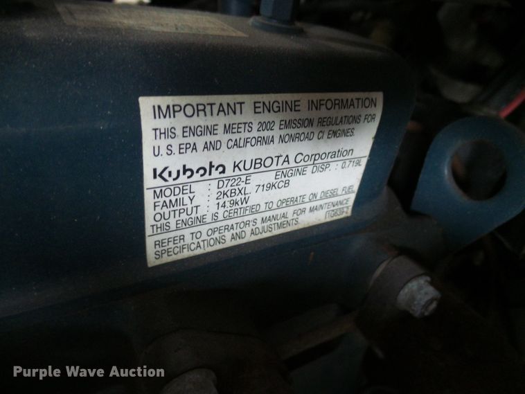 image for item DG1998 2003 Pitman 4000-T mini digger derrick