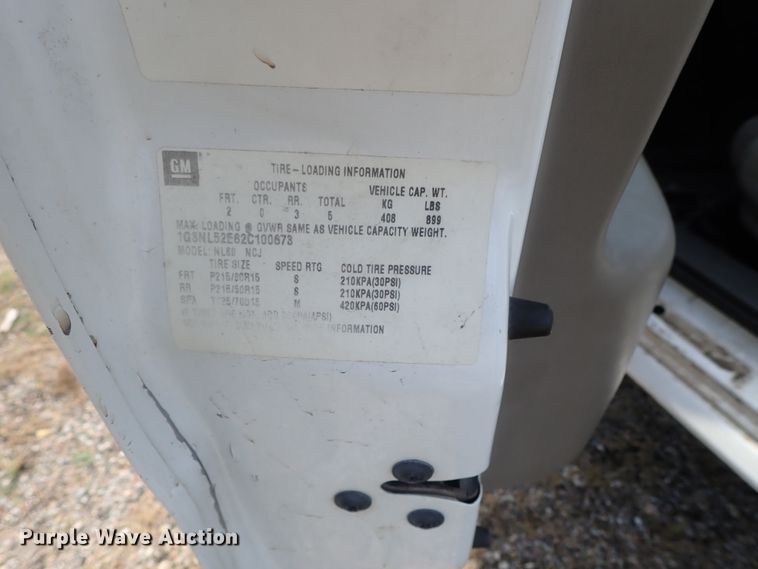 image for item DG2338 2002 Oldsmobile Alero