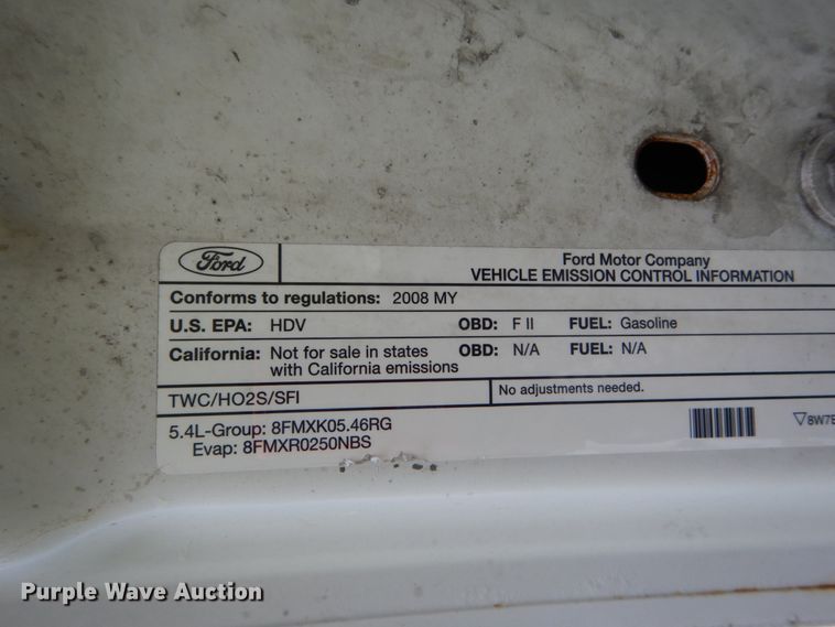 image for item DH5153 2008 Ford F250 Super Duty XL  pickup truck