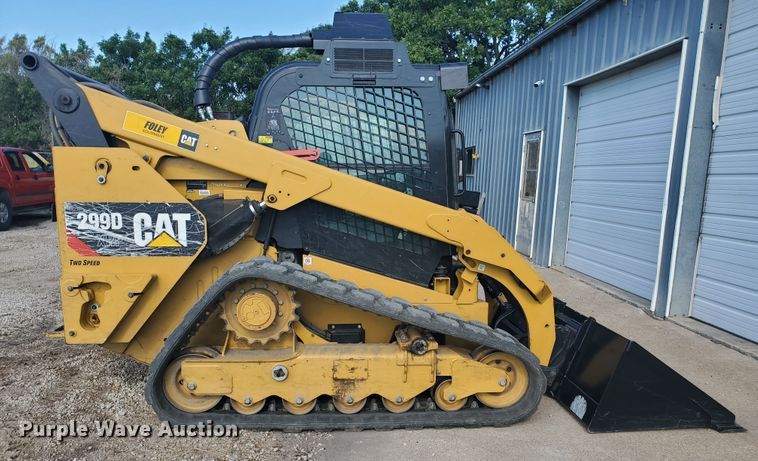 image for item DJ3148 2014 Caterpillar 299D XHP  tracked skid steer loader
