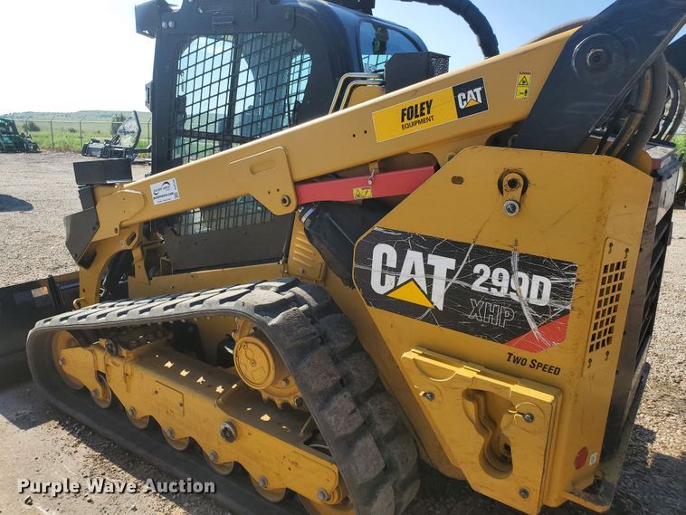 image for item DJ3148 2014 Caterpillar 299D XHP  tracked skid steer loader