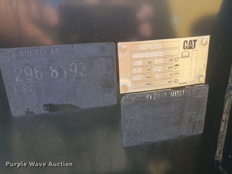 image for item DJ3148 2014 Caterpillar 299D XHP  tracked skid steer loader