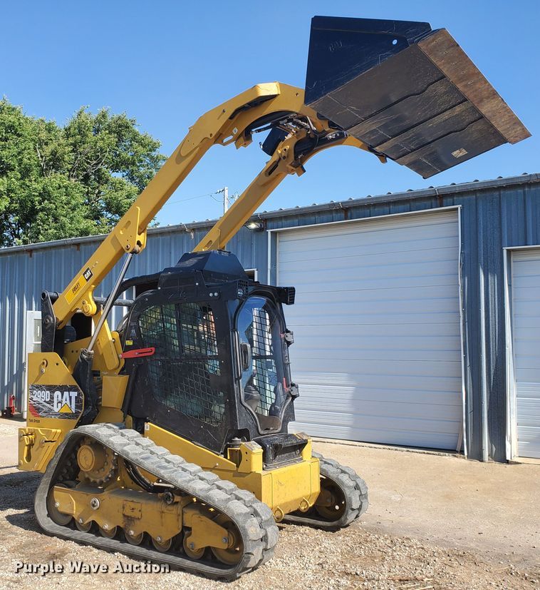 image for item DJ3148 2014 Caterpillar 299D XHP  tracked skid steer loader