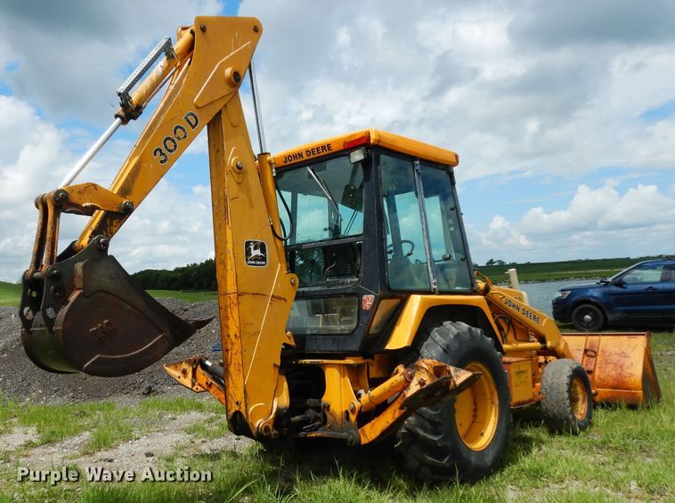 image for item DJ4316 1992 John Deere 300D  backhoe