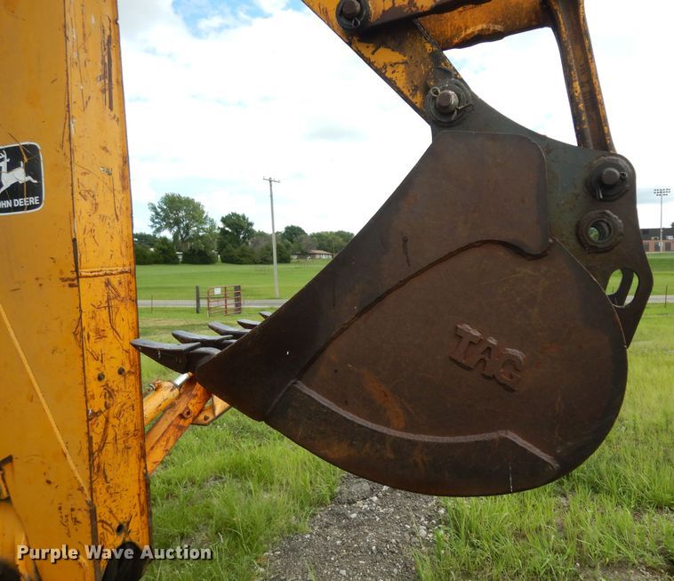 image for item DJ4316 1992 John Deere 300D  backhoe