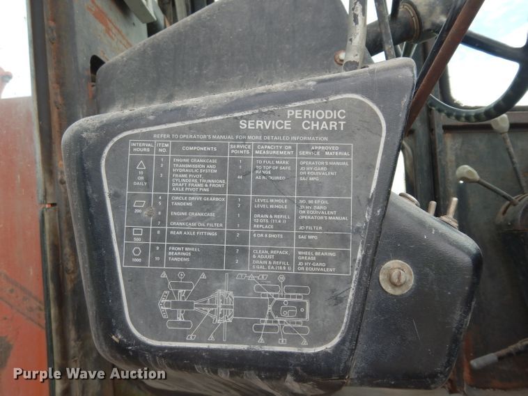 image for item DJ4317 1982 John Deere 570A  motor grader