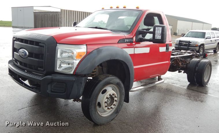 image for item DJ4357 2011 Ford F550 Super Duty XL  truck cab and chassis