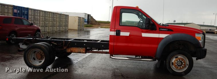 image for item DJ4357 2011 Ford F550 Super Duty XL  truck cab and chassis