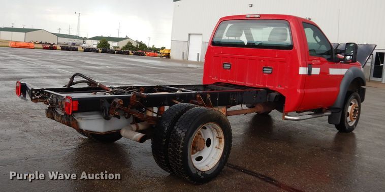 image for item DJ4357 2011 Ford F550 Super Duty XL  truck cab and chassis