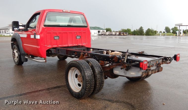 image for item DJ4357 2011 Ford F550 Super Duty XL  truck cab and chassis