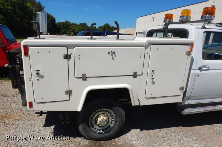 image for item FK9421 1993 Ford F250  utility bed pickup truck