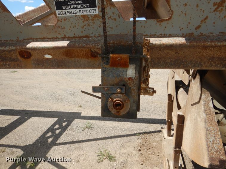 image for item FT9012 1999 Trail King TK54BDU bottom dump trailer