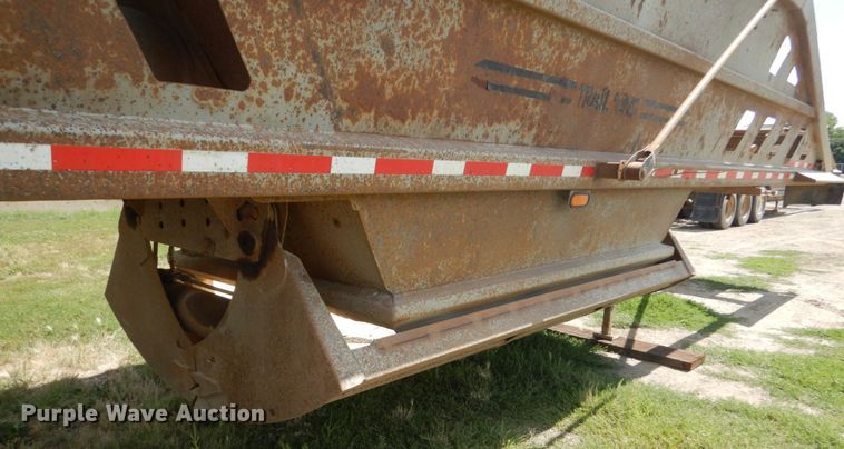 image for item FT9013 1998 Trail King 8X43 bottom dump trailer