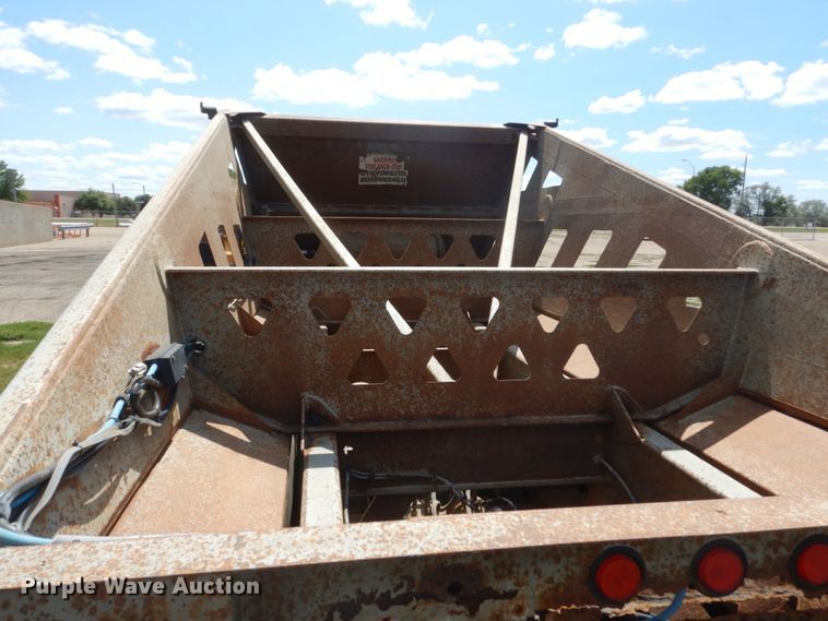 image for item FT9013 1998 Trail King 8X43 bottom dump trailer