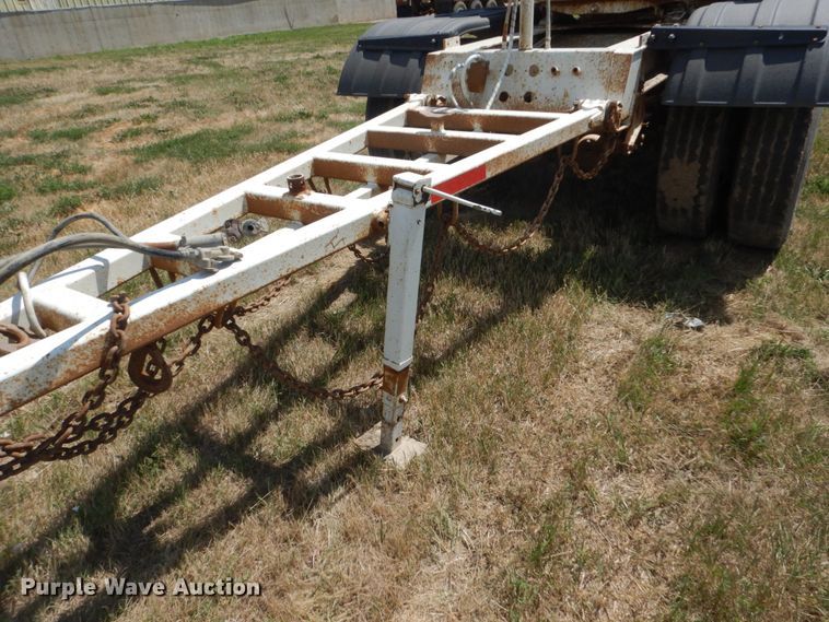 image for item FT9014 1999 Red River Dump25 bottom dump pup trailer