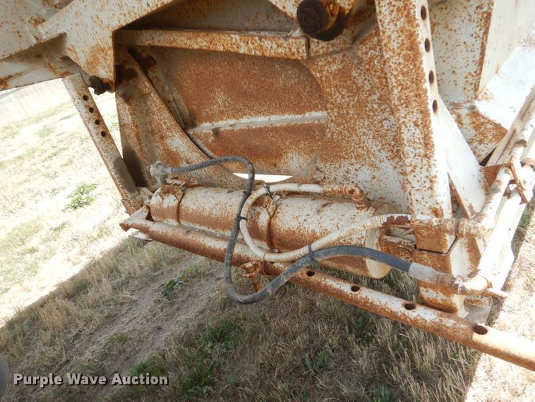 image for item FT9014 1999 Red River Dump25 bottom dump pup trailer