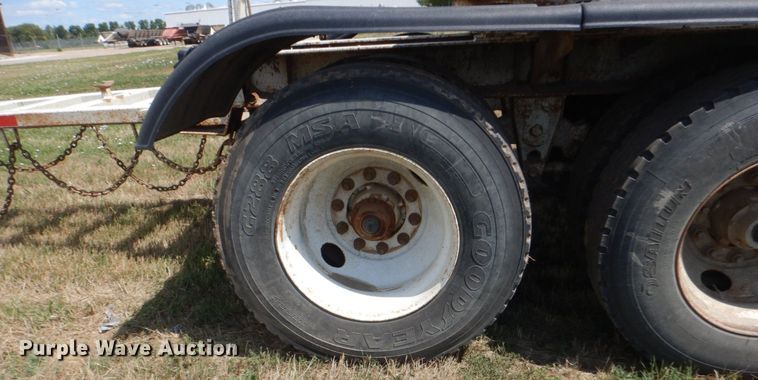 image for item FT9014 1999 Red River Dump25 bottom dump pup trailer