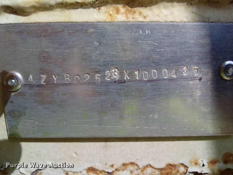 image for item FT9014 1999 Red River Dump25 bottom dump pup trailer