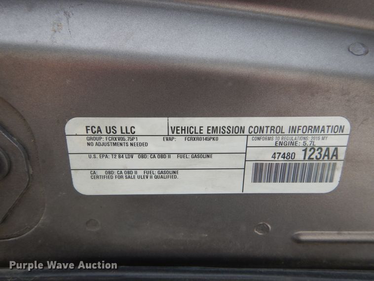 image for item GV9132 2015 Dodge Charger Police