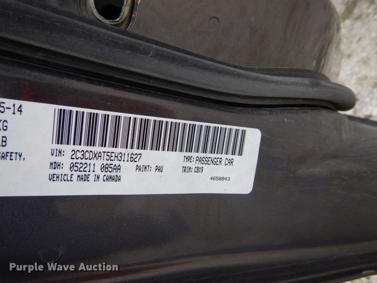 image for item GV9133 2014 Dodge Charger Police