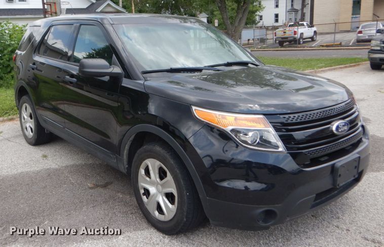 image for item GV9159 2013 Ford Explorer Police Interceptor  SUV