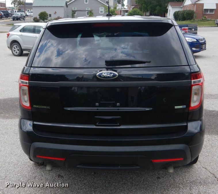 image for item GV9159 2013 Ford Explorer Police Interceptor  SUV