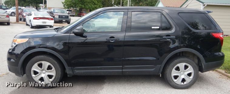 image for item GV9159 2013 Ford Explorer Police Interceptor  SUV