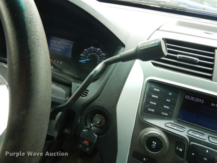 image for item GV9159 2013 Ford Explorer Police Interceptor  SUV