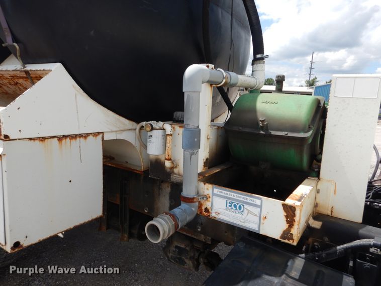 image for item GV9187 1995 Ford F800  sewer jetter truck