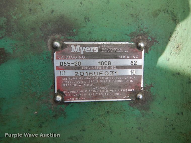 image for item GV9187 1995 Ford F800  sewer jetter truck