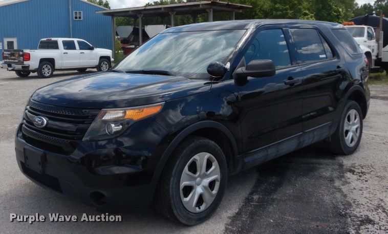 image for item GV9189 2015 Ford Explorer Police Interceptor  SUV