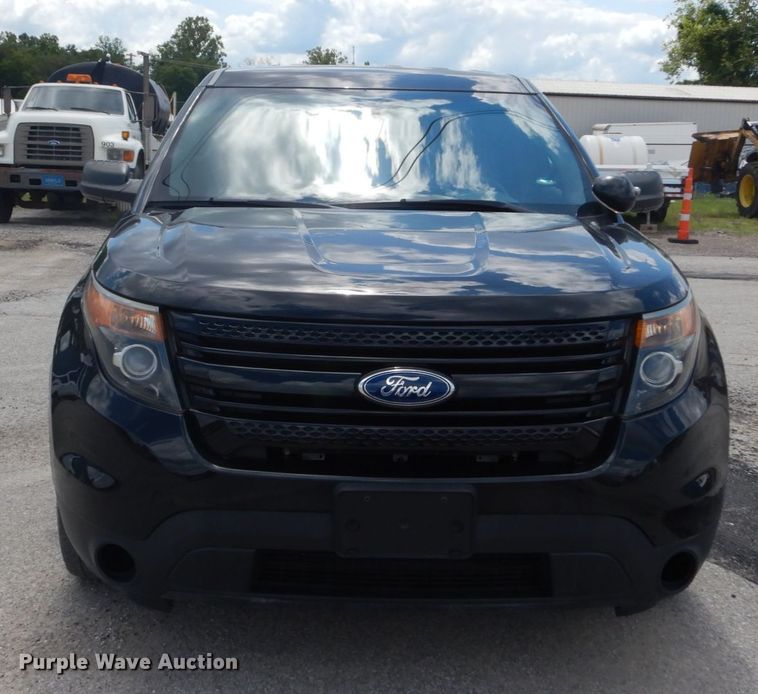 image for item GV9189 2015 Ford Explorer Police Interceptor  SUV