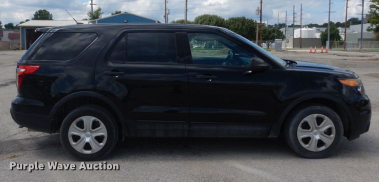 image for item GV9189 2015 Ford Explorer Police Interceptor  SUV