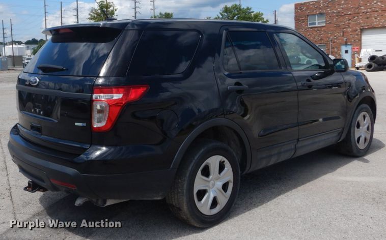 image for item GV9189 2015 Ford Explorer Police Interceptor  SUV