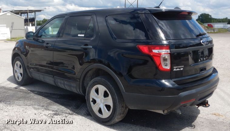 image for item GV9189 2015 Ford Explorer Police Interceptor  SUV
