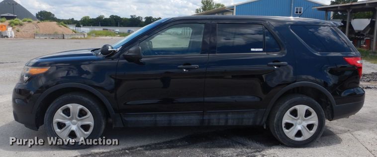 image for item GV9189 2015 Ford Explorer Police Interceptor  SUV