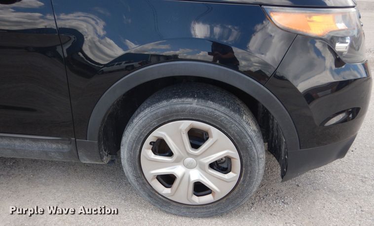 image for item GV9189 2015 Ford Explorer Police Interceptor  SUV