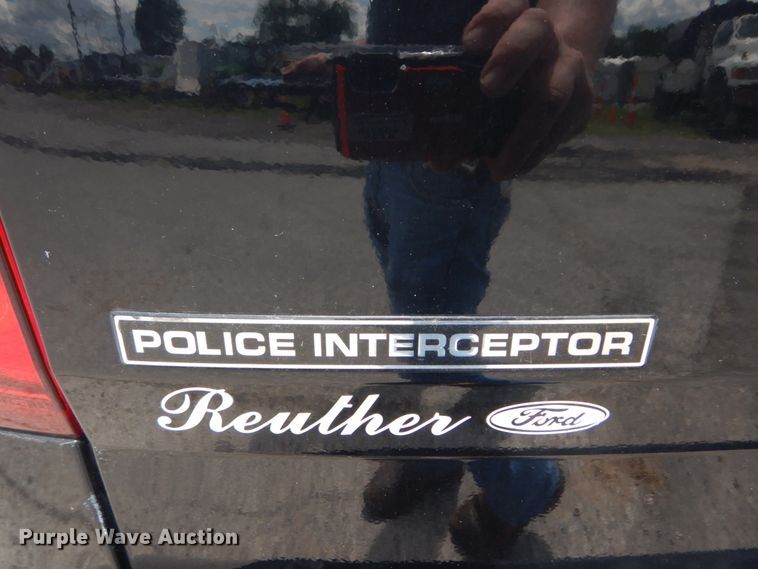 image for item GV9189 2015 Ford Explorer Police Interceptor  SUV