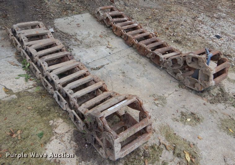image for item GV9193 Bobcat steel over the tire tracks