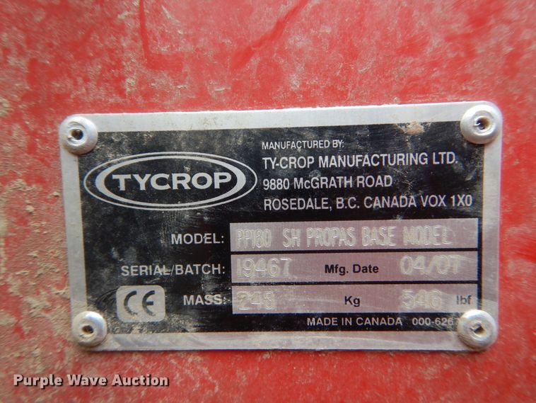 image for item GV9195 Propass PP180SH spreader