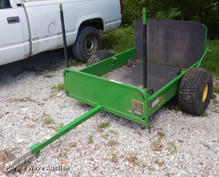 image for item GV9196 John Deere 22B WBGM greensmower trailer