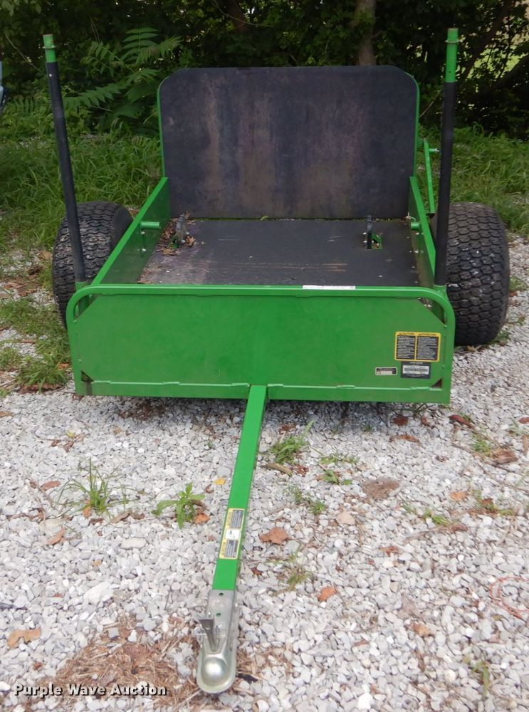 image for item GV9196 John Deere 22B WBGM greensmower trailer