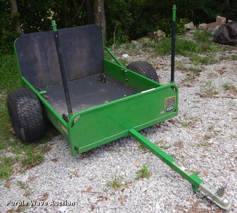 image for item GV9196 John Deere 22B WBGM greensmower trailer