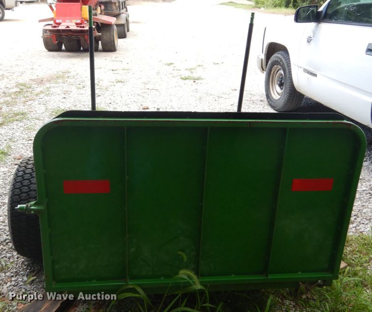 image for item GV9196 John Deere 22B WBGM greensmower trailer