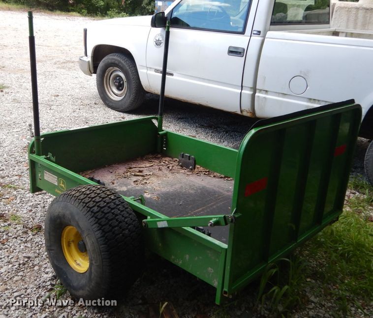 image for item GV9196 John Deere 22B WBGM greensmower trailer