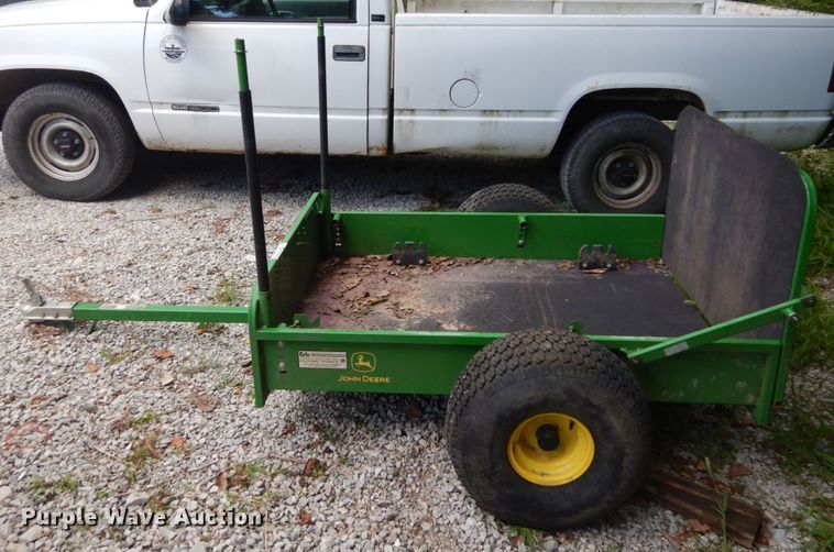 image for item GV9196 John Deere 22B WBGM greensmower trailer