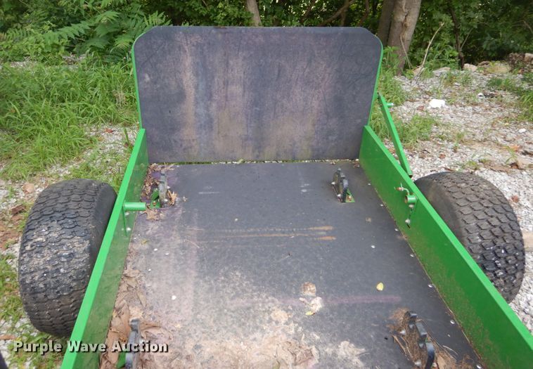 image for item GV9196 John Deere 22B WBGM greensmower trailer