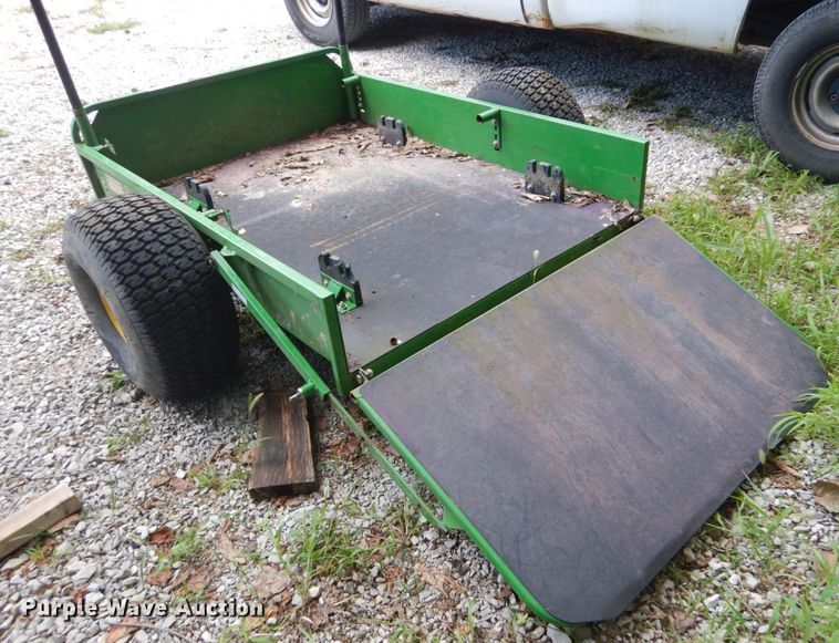 image for item GV9196 John Deere 22B WBGM greensmower trailer
