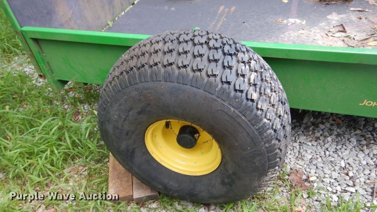 image for item GV9196 John Deere 22B WBGM greensmower trailer