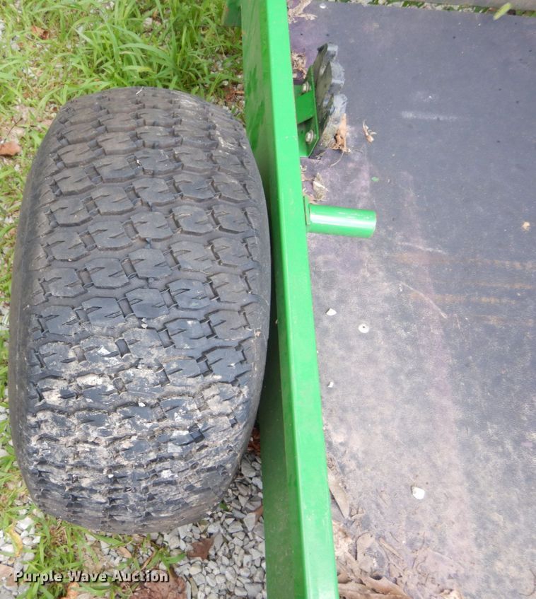 image for item GV9196 John Deere 22B WBGM greensmower trailer